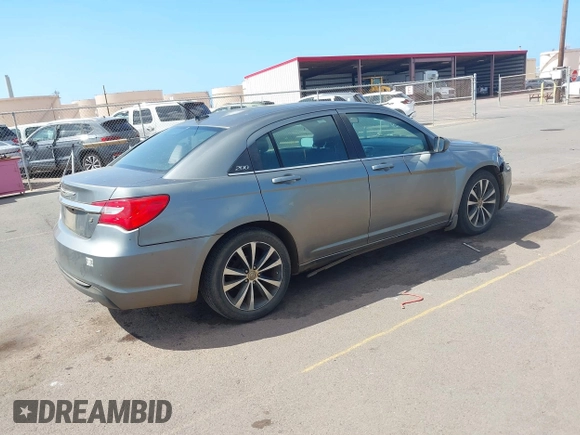 2012 Chrysler 200 Touring with VIN 1C3CCBBG6CN297040, listed as a IAAI auction lot 41756345 with 162,771 mi miles. Bid and sale history available at carsss.com. Image 4.