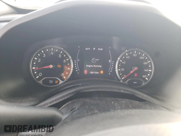 2018 Jeep Renegade Latitude z VIN ZACCJABB4JPH74018, wystawiony jako Copart lot #57298315 z przebiegiem 153 110 mil mil oraz Szkoda całkowita • Salvage title. Historia ofert i sprzedaży dostępna na DreamBid. Obrazek 9.