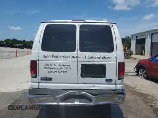 2001 Ford Econoline Passenger XL with VIN 1FBSS31L41HA22362, listed as a Copart auction lot 61076525 with 97,207 mi miles and Salvage title. Bid and sale history available at DreamBid. Image 6.