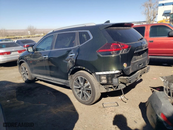 2020 Nissan Rogue S with VIN 5N1AT2MT7LC701287, listed as a Copart auction lot 43506585 with 88,169 mi miles and Salvage Title. Bid and sale history available at carsss.com. Image 2.