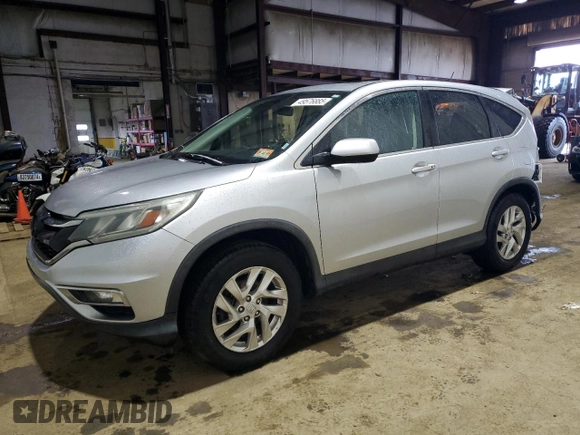 2015 Honda CR-V EX with VIN 5J6RM4H53FL056597, listed as a Copart auction lot 49576885 with 128,326 mi miles and Salvage Title. Bid and sale history available at DreamBid. Image 1.