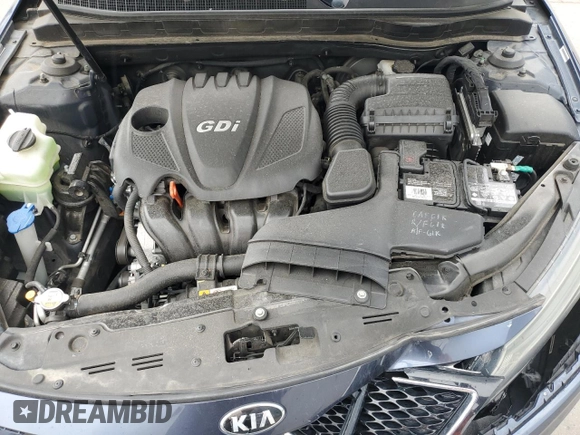 2015 Kia Optima LX with VIN 5XXGM4A76FG367532, listed as a Copart auction lot 58993035 with 100,928 mi miles and Salvage title. Bid and sale history available at DreamBid. Image 11.
