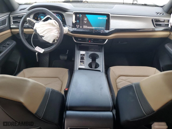 2024 Volkswagen Atlas Cross Sport 2.0T SE with VIN 1V2LE2CA5RC201644, listed as a Copart auction lot 77458394 with 47,523 mi miles and Salvage Title. Bid and sale history available at carsss.com. Image 8.