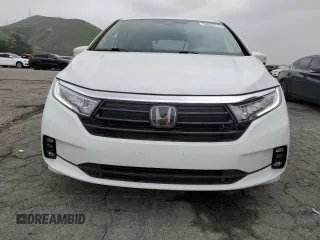 2021 Honda Odyssey Touring with VIN 5FNRL6H84MB027804, listed as a Copart auction lot 50535175 with 28,750 mi miles and Salvage Title. Bid and sale history available at carsss.com. Image 5.