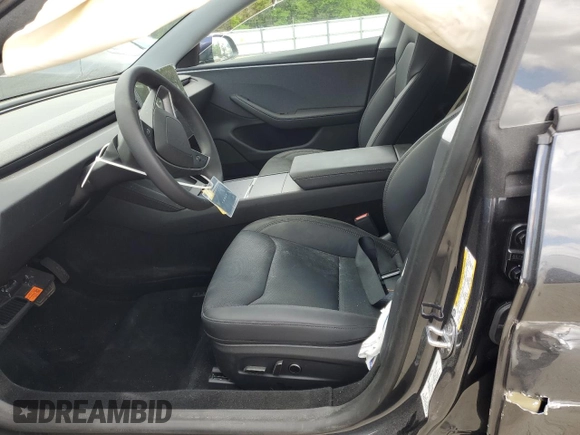 2025 Tesla Model 3 Long Range with VIN 5YJ3E1EAXSF922964, listed as a Copart auction lot 51526785 with Not Provided miles and Salvage Title. Bid and sale history available at DreamBid. Image 7.