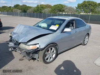 2005 Acura TSX with VIN JH4CL96845C021380, listed as a IAAI auction lot 41649808 with 181306 miles. Bid and sale history available at carsss.com. Image 17.