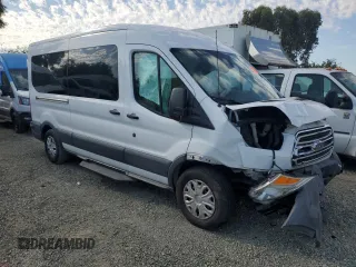 2018 Ford Transit Passenger XL with VIN 1FBAX2CM5JKA42720, listed as a Copart auction lot 62909115 with Not provided miles and Salvage title. Bid and sale history available at DreamBid. Image 4.