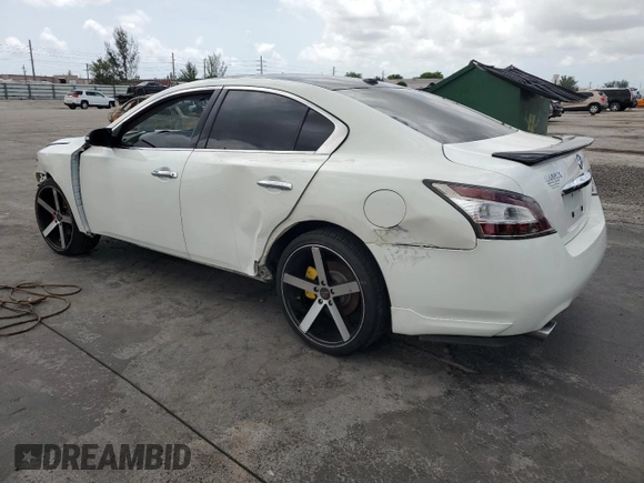 2014 Nissan Maxima S z VIN 1N4AA5AP3EC497714, wystawiony jako Copart lot #58436725 z przebiegiem 125 398 mil mil oraz Szkoda całkowita • Salvage title. Historia ofert i sprzedaży dostępna na DreamBid. Obrazek 2.