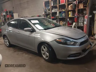 2015 Dodge Dart SXT with VIN 1C3CDFBB7FD211561, listed as a IAAI auction lot 42071763 with 120,972 mi miles. Bid and sale history available at carsss.com. Image 1.