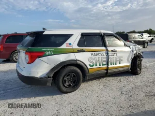 2021 Ford Explorer with VIN 1FM5K8AC4MGC00394, listed as a Copart auction lot 78776234 with Not provided miles and Non repairable. Bid and sale history available at DreamBid. Image 3.