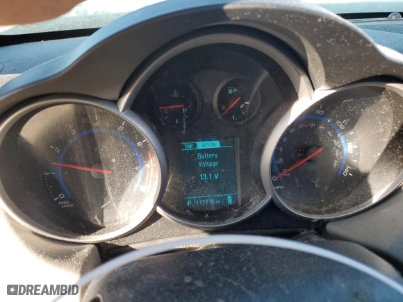 2016 Chevrolet Cruze Limited LT with VIN 1G1PE5SB6G7161460, listed as a Copart auction lot 46115815 with 117,710 mi miles and Clean Title. Bid and sale history available at carsss.com. Image 9.