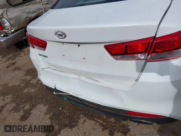 2017 Kia Optima LX with VIN 5XXGT4L36HG133567, listed as a IAAI auction lot 42282264 with 121,109 mi miles and . Bid and sale history available at DreamBid. Image 6.