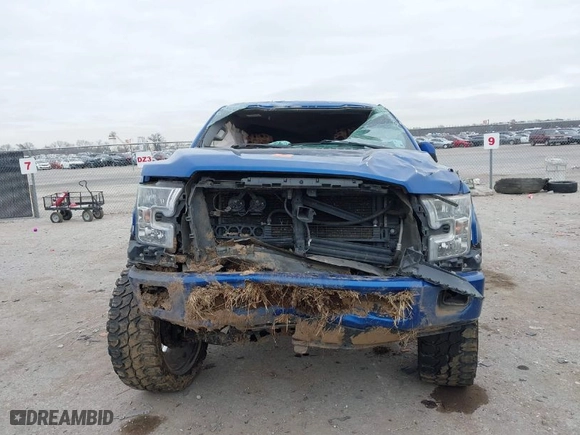 2017 Ford F-150 XL with VIN 1FTEW1CP8HKE11553, listed as a IAAI auction lot 41414249 with 191,547 mi miles. Bid and sale history available at carsss.com. Image 12.