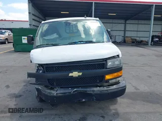 2019 Chevrolet Express Cargo Van with VIN 1GCWGAFP7K1370861, listed as a IAAI auction lot 41929550 with 148,539 mi miles. Bid and sale history available at carsss.com. Image 12.