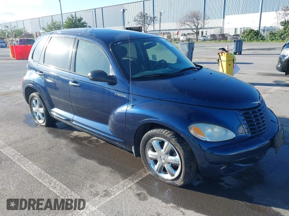 2003 Chrysler PT Cruiser Touring with VIN 3C4FY58B63T654207, listed as a IAAI auction lot 41695569 with 110,659 mi miles. Bid and sale history available at carsss.com. Image 1.