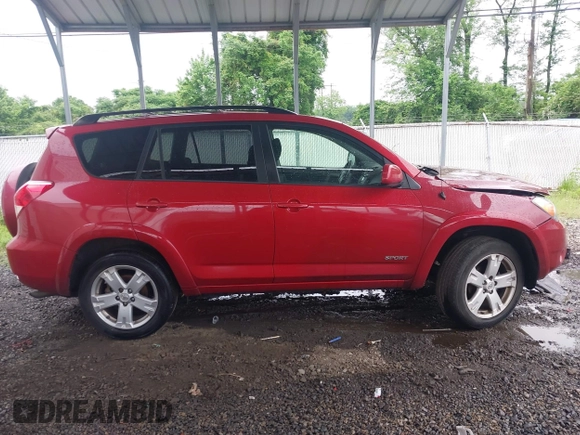 2007 Toyota RAV4 Sport with VIN JTMZD32V375061071, listed as a IAAI auction lot 42266289 with 120,374 mi miles and . Bid and sale history available at DreamBid. Image 13.