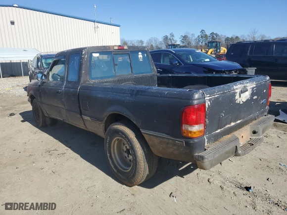 1996 Ford Ranger XL with VIN 1FTCR14A9TPA45557, listed as a Copart auction lot 43921165 with 268,982 mi miles and Salvage Title. Bid and sale history available at carsss.com. Image 2.