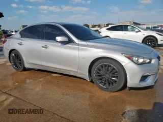 2018 Infiniti Q50 Sport z VIN JN1EV7AP3JM350036, wystawiony jako Copart lot #56720915 z przebiegiem 75 298 mil mil oraz Szkoda całkowita • Salvage title. Historia ofert i sprzedaży dostępna na DreamBid. Obrazek 4.