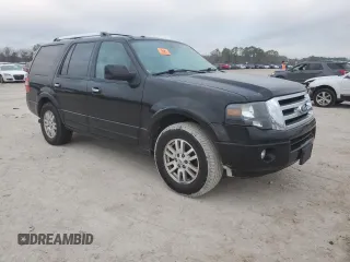 2012 Ford Expedition Limited with VIN 1FMJU1K53CEF68074, listed as a Copart auction lot 88123345 with 185,070 mi miles and Salvage title. Bid and sale history available at DreamBid. Image 4.