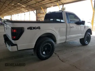 2022 Ford F-150 XL with VIN 1FTMF1E56NKE12445, listed as a Copart auction lot 81896314 with 60,968 mi miles and Salvage Title. Bid and sale history available at DreamBid. Image 3.