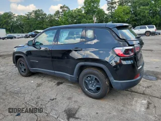 2021 Jeep Compass Sport z VIN 3C4NJCAB7MT588461, wystawiony jako Copart lot #61834045 z przebiegiem 114 732 mil mil oraz Szkoda całkowita • Salvage title. Historia ofert i sprzedaży dostępna na DreamBid. Obrazek 2.