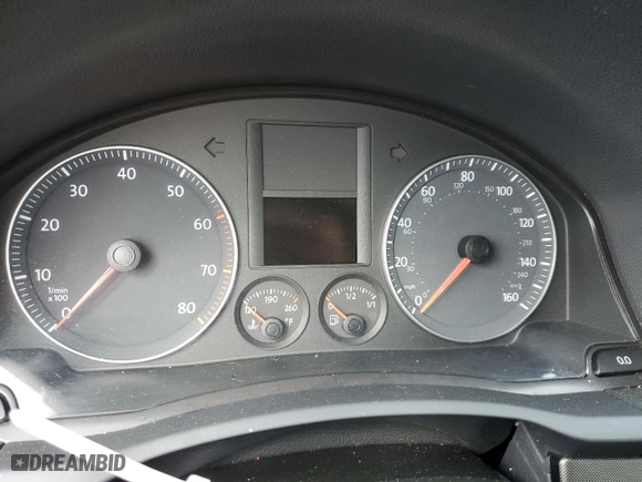 2007 Volkswagen Rabbit with VIN WVWBR71K47W063083, listed as a Copart auction lot 44718495 with 0 mi miles and Salvage Title. Bid and sale history available at carsss.com. Image 9.
