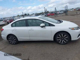 2015 Honda Civic Sedan EX-L with VIN 19XFB2F90FE253261, listed as a IAAI auction lot 41905962 with 146,441 mi miles. Bid and sale history available at carsss.com. Image 13.
