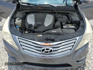 2013 Hyundai Azera z VIN KMHFG4JG9DA254147, wystawiony jako Copart lot #64744425 z przebiegiem 173 015 mil mil oraz Szkoda całkowita • Salvage title. Historia ofert i sprzedaży dostępna na DreamBid. Obrazek 11.