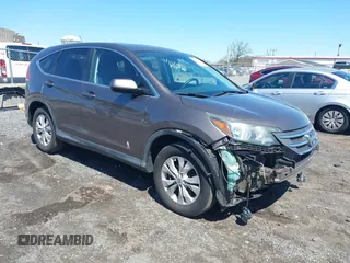 2014 Honda CR-V EX with VIN 2HKRM4H50EH628721, listed as a IAAI auction lot 42064143 with 103,009 mi miles. Bid and sale history available at carsss.com. Image 1.