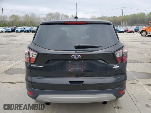 2017 Ford Escape SE with VIN 1FMCU0GD4HUC62887, listed as a Copart auction lot 52010855 with 132,720 mi miles and Clean Title. Bid and sale history available at carsss.com. Image 6.