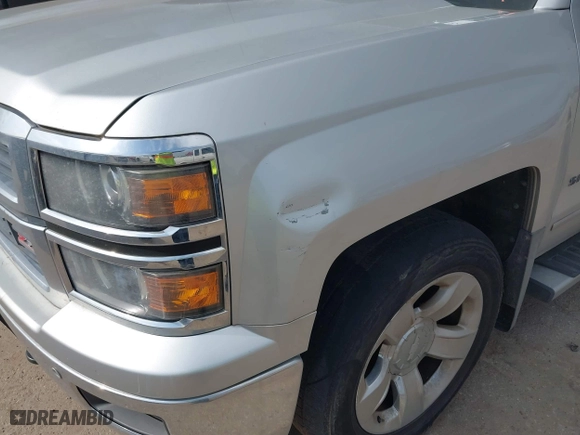 2014 Chevrolet Silverado 1500 LTZ with VIN 3GCUKSEC9EG228849, listed as a IAAI auction lot 41940320 with 165,630 mi miles. Bid and sale history available at carsss.com. Image 6.