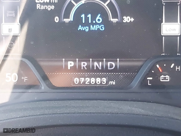 2019 Ram 1500 Rebel with VIN 1C6SRFET2KN671753, listed as a IAAI auction lot 41889166 with 72,883 mi miles. Bid and sale history available at carsss.com. Image 16.