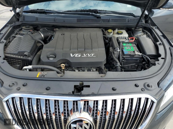 2014 Buick LaCrosse Leather with VIN 1G4GB5G39EF177040, listed as a Copart auction lot 54257695 with 128,690 mi miles and Salvage Title. Bid and sale history available at DreamBid. Image 11.