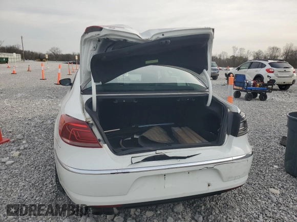 2016 Volkswagen CC Sport with VIN WVWBP7AN3GE505194, listed as a Copart auction lot 53006605 with 110,306 mi miles and Salvage title. Bid and sale history available at DreamBid. Image 6.