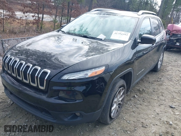 2018 Jeep Cherokee Latitude with VIN 1C4PJLCX1JD513919, listed as a IAAI auction lot 41794393 with 109,250 mi miles and . Bid and sale history available at DreamBid. Image 16.