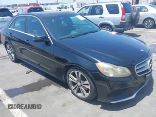 2014 Mercedes-Benz E 350 Sport with VIN WDDHF5KB1EB015573, listed as a IAAI auction lot 42731599 with 233,540 mi miles and . Bid and sale history available at DreamBid. Image 1.