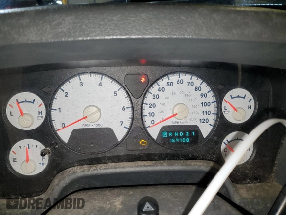 2007 Dodge 1500 SLT с VIN 1D7HU18287S123570, выставлен на аукционе Copart как лот 55432945 с пробегом 169 108 миль миль и Чистый • Clean title. История ставок и продаж доступна на DreamBid. Изображение 9.