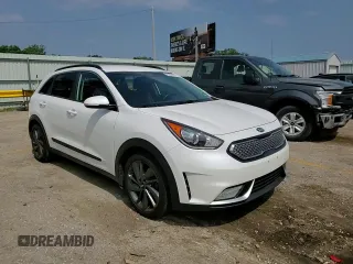 2017 Kia Niro Touring Launch Edition with VIN KNDCC3LC3H5083885, listed as a Copart auction lot 55687614 with 124,843 mi miles and Salvage Title. Bid and sale history available at carsss.com. Image 11.