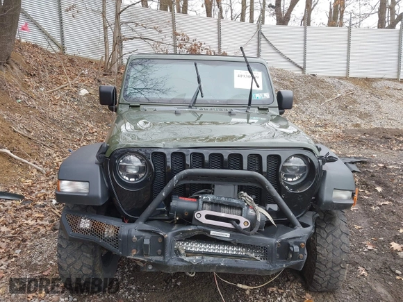 2021 Jeep Wrangler Unlimited Willys with VIN 1C4HJXDNXMW579595, listed as a IAAI auction lot 41930989 with 32,148 mi miles and . Bid and sale history available at DreamBid. Image 13.