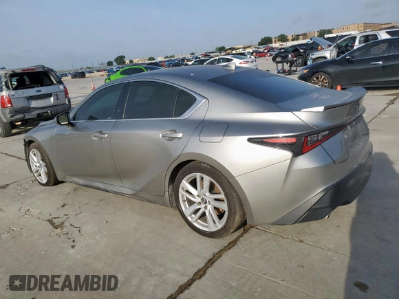 2021 Lexus IS 300 z VIN JTHAA1D26M5112909, wystawiony jako Copart lot #65424005 z przebiegiem 44 882 mil mil oraz Czysty tytuł • Clean title. Historia ofert i sprzedaży dostępna na DreamBid. Obrazek 2.