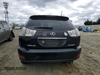 2007 Lexus RX 350 with VIN 2T2HK31U87C003739, listed as a Copart auction lot 52976005 with 121,090 mi miles and Salvage Title. Bid and sale history available at DreamBid. Image 6.