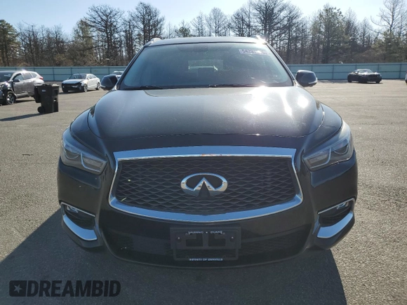 2017 Infiniti QX60 with VIN 5N1DL0MM6HC554882, listed as a Copart auction lot 54297515 with 82,996 mi miles and Salvage Title. Bid and sale history available at DreamBid. Image 5.