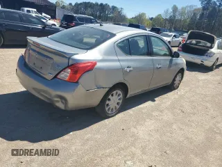 2014 Nissan Versa SV with VIN 3N1CN7AP4EL835230, listed as a Copart auction lot 49030075 with 189,146 mi miles and Salvage Title. Bid and sale history available at DreamBid. Image 3.