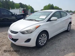2011 Hyundai Elantra GLS with VIN 5NPDH4AE3BH033821, listed as a IAAI auction lot 42034422 with 222,069 mi miles. Bid and sale history available at carsss.com. Image 2.