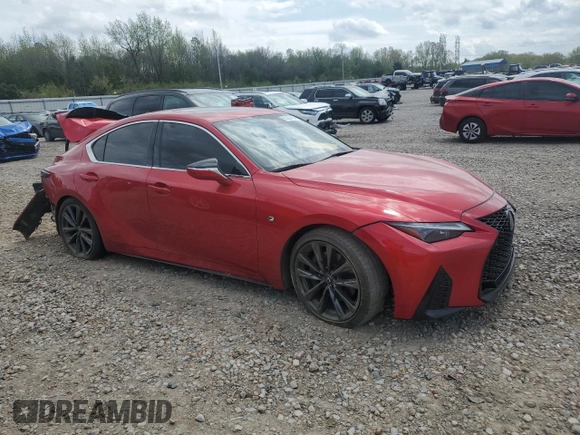 2021 Lexus IS 350 F Sport z VIN JTHGZ1B2XM5046239, wystawiony jako Copart lot #51335485 z przebiegiem 156 135 mil mil oraz Szkoda całkowita • Salvage title. Historia ofert i sprzedaży dostępna na DreamBid. Obrazek 4.