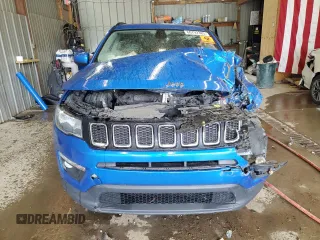 2020 Jeep Compass Latitude with VIN 3C4NJDBBXLT143215, listed as a Copart auction lot 60792385 with Not provided miles and Salvage title. Bid and sale history available at DreamBid. Image 5.