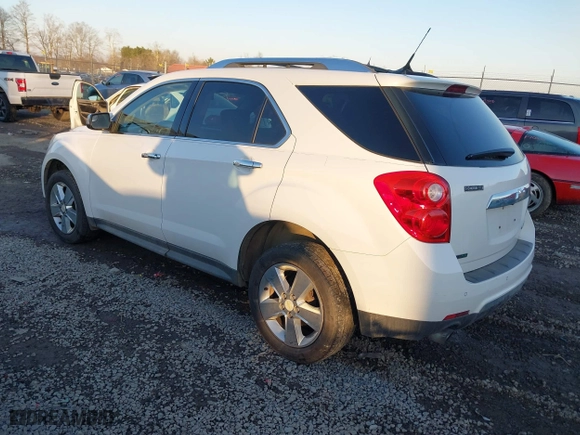 2012 Chevrolet Equinox LTZ with VIN 2GNFLFE50C6264864, listed as a IAAI auction lot 41756887 with 181,942 mi miles. Bid and sale history available at carsss.com. Image 3.