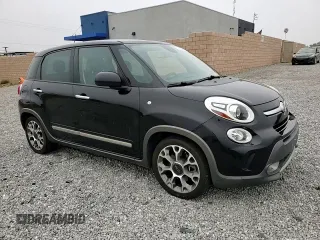 2014 FIAT 500L Trekking with VIN ZFBCFADH1EZ007143, listed as a Copart auction lot 52030065 with 90,894 mi miles and Salvage title. Bid and sale history available at DreamBid. Image 11.