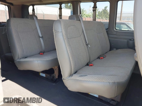 2011 Chevrolet Express Passenger 1LT with VIN 1GAZG1FG1B1104810, listed as a IAAI auction lot 42675746 with 16,391 mi miles and . Bid and sale history available at DreamBid. Image 8.