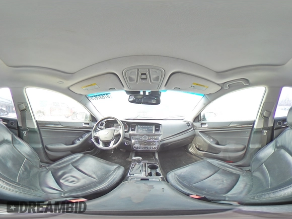 2014 Kia Cadenza Premium with VIN KNALN4D74E5128214, listed as a Copart auction lot 87692675 with 159,014 mi miles and Salvage Title. Bid and sale history available at carsss.com. Image 14.